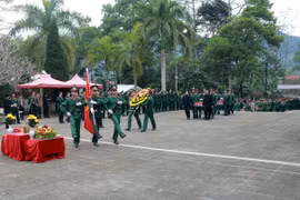 Remains of 11 unknown martyrs reburied in Ha Giang’s cemetery