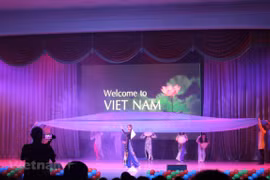 Vietnamese woman shines at beauty contest in Russia