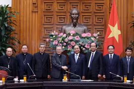 PM receives members of Catholic Bishops’ Conference of Vietnam