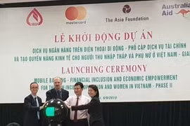 Mobile banking project launched for low income people, women