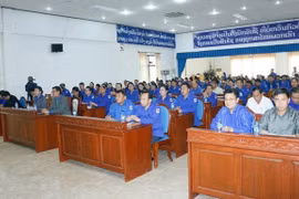 Lao youths learn about President Ho Chi Minh’s ideology
