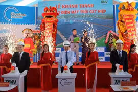 First solar power plant in Binh Dinh inaugurated