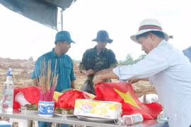Remains of Vietnamese volunteer soldiers in Cambodia repatriated 