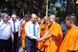 PM extends Chol Chnam Thmay wishes to Khmer people in Soc Trang