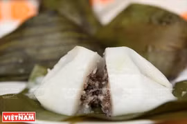 Banh gio, softest rice dough dumpling 