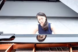 Pianist Hsin-Chiao Liao will perform a piano concerto by the late composer Do Dung at the the VNAM Grand Concert Hall. (Photo courtesy of HBSO)