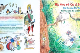 The cover of Hip Hop and the Master Singer, German-Vietnamese writer Isabelle Muller's new children book. (Photo courtesy of Ho CHi Minh City General Publishing House)