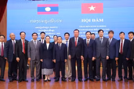 Participants at the talks. (Photo: VNA)
