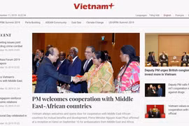 VietnamPlus launches new interface for foreign language versions