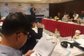 Phase 3 of the project “Remote Sensing-based Information and Insurance for Crops in emerging Economies” (RIICE) is launched in Hanoi on November 12. (Photo: VietnamPlus)
