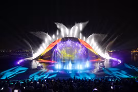 Phu Quoc Island unveils 'Kiss of the Sea', the largest multimedia show held on water in the world