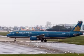 At the Da Nang International Airport (Photo: VNA)