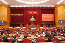 The national conference in Hanoi on December 16 to review the Party building and organisation work in 2024 and launch missions for next year (Photo: VNA)