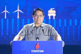 Prime Minister Pham Minh Chinh speaks at a series of events hosted by Petrovietnam and Petrovietnam Technical Services Corporation (PTSC) on December 1. (Photo: VNA)