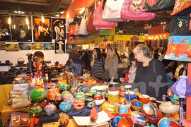 Traditional Vietnamese products on display ahead of Tet