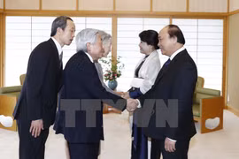 PM meets Japanese Emperor, Empress 