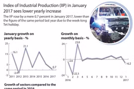 Index of Industrial Production (IIP) in January sees low increase