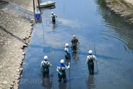 Hanoians pin high hope on technology to purify polluted river