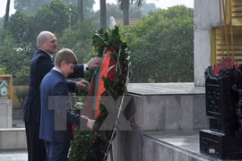 Belarusian President wraps up Vietnam visit 