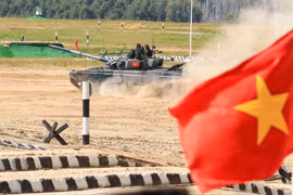 Vietnamese tank crew begins competition at Army Games