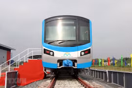 HCM City receives first train for Metro Line No 1