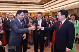 Tet gathering held for diplomatic corps in Hanoi 