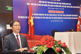Vietnam, UK issue joint statement concluding free trade negotiations