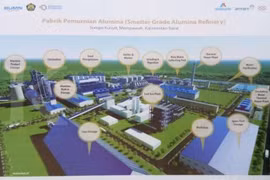 Indonesia, China sign deal for alumina refinery 
