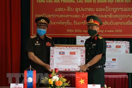 Medical supplies to northern Lao provinces