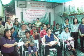 Disabled-supporting project launched in Can Tho