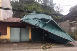 Whirlwinds, hails injure six in Yen Bai