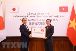 Vietnam presents medical supplies to Japan
