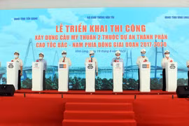 Work starts on over-215-million-USD bridge in Mekong Delta