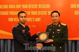 Vietnamese, Indian young officers bolster exchange