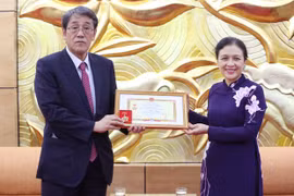 Japanese outgoing ambassador honoured
