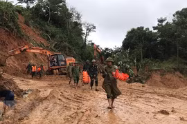 Quang Tri: 22 soldiers missing in landslide 