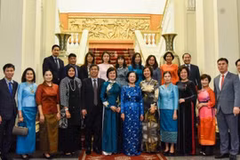 Mass mobilisation official receives ASEAN women delegation 