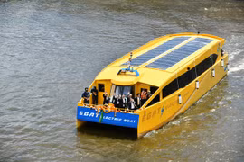 Thailand launches electric motorbike taxis, boats