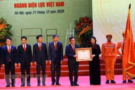 EVN honoured for contribution to national socio-economic development