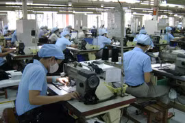 National index of industrial production down in January