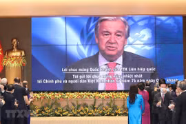 UN Secretary General congratulates Vietnam on National Day 