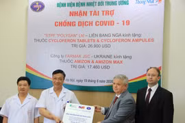 Tropical diseases hospital receives two drug parcels to fight COVID-19