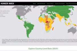 Vietnam moves up two places in Global Hunger Index