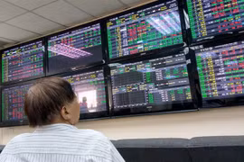 Shares volatile as market corrects