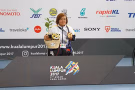 Vietnam’s swimmer Vi Thi Hang breaks Para Games record