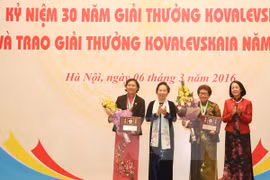 Kovalevskaya awards honour Vietnamese female scientists