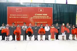 Vietnam-China border friendship cultural house inaugurated in Lai Chau 