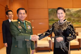 NA Chairwoman pledges further ties with Myanmar army, people 