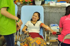Sunday blood donation events held in 25 provinces, cities