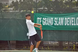 Vietnamese thrives in singles and doubles at ITF tourney